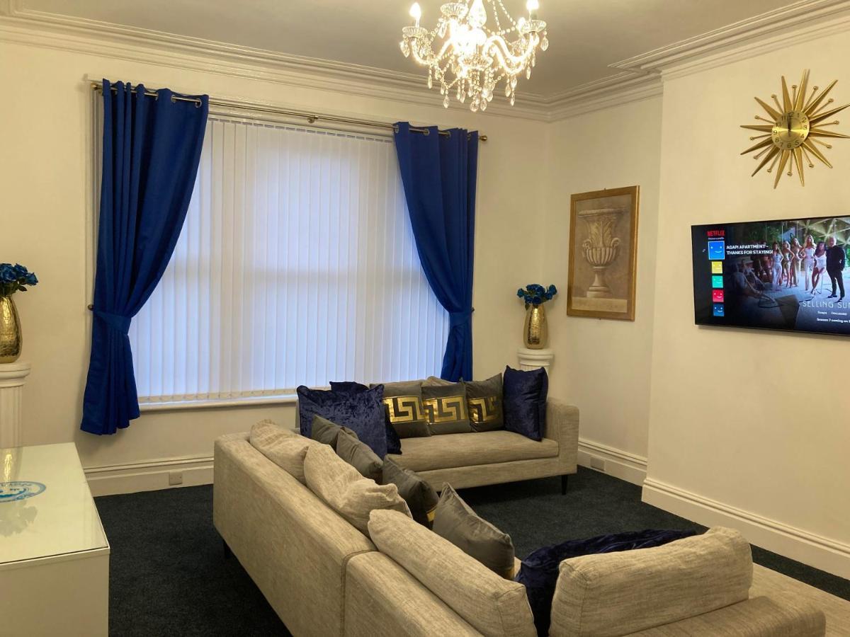 Agapi Apartment - Sea View Sleeps Ten Blackpool Exterior photo